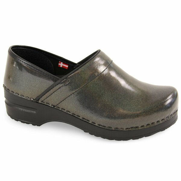 Sanita SABEL Women's Closed Back Clog in Charcoal, Size 7.5-8, PR 457876-056-39